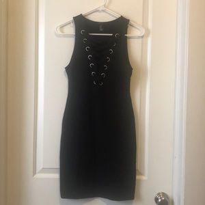 Black Fitted Dress (WORN ONCE)